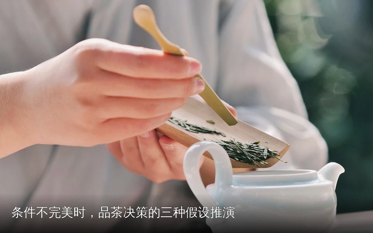 条件不完美时，品茶决策的三种假设推演